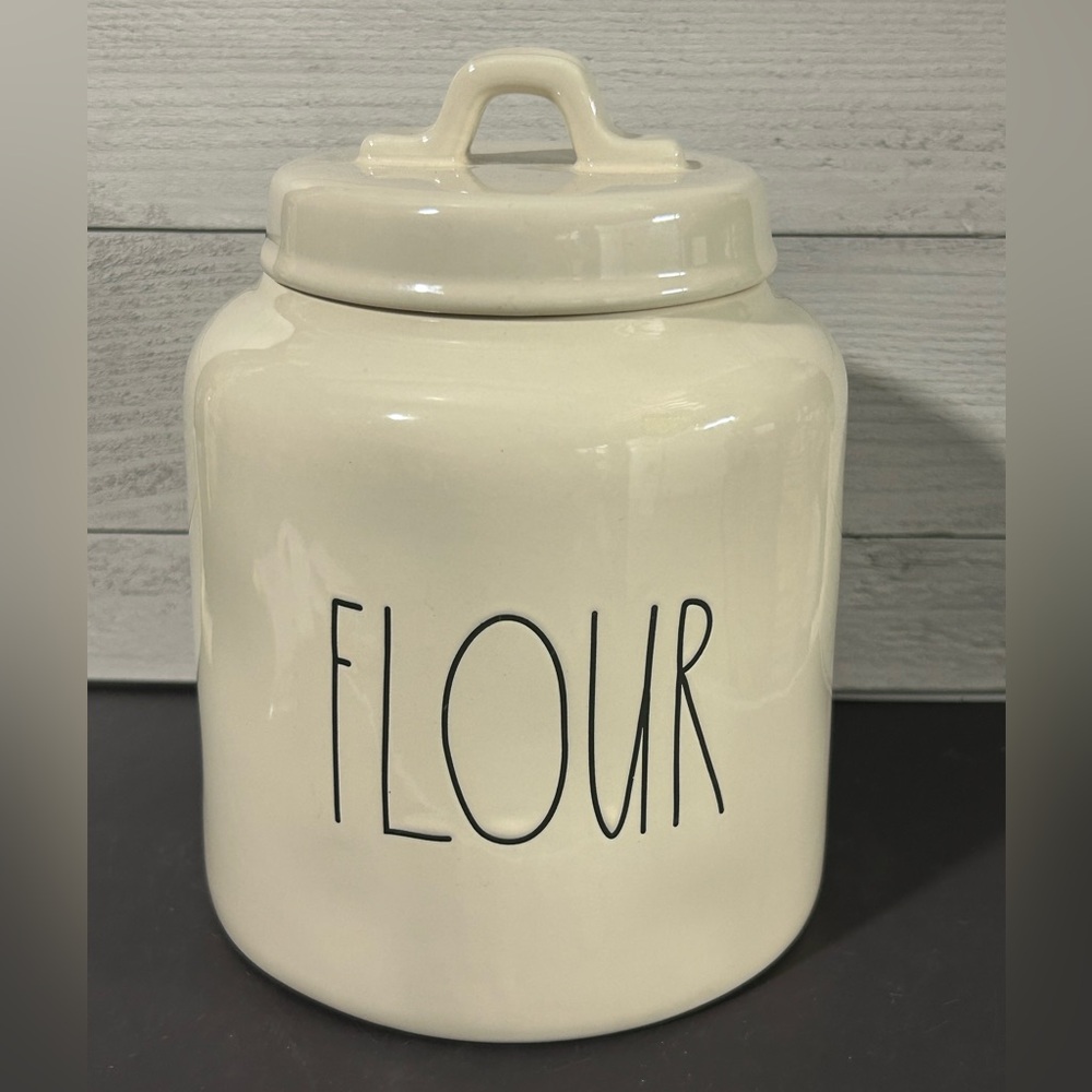 Rae Dunn Chubby Flour Canister